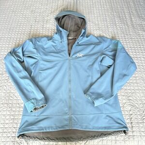 Arctexyx Gamma Jacket Woman's Sz XL Nightscape Full Zip Hood Gore-Tex Shell